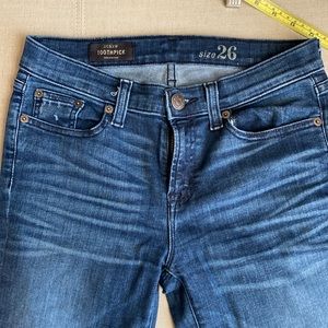 JCrew toothpick skinny jeans 26